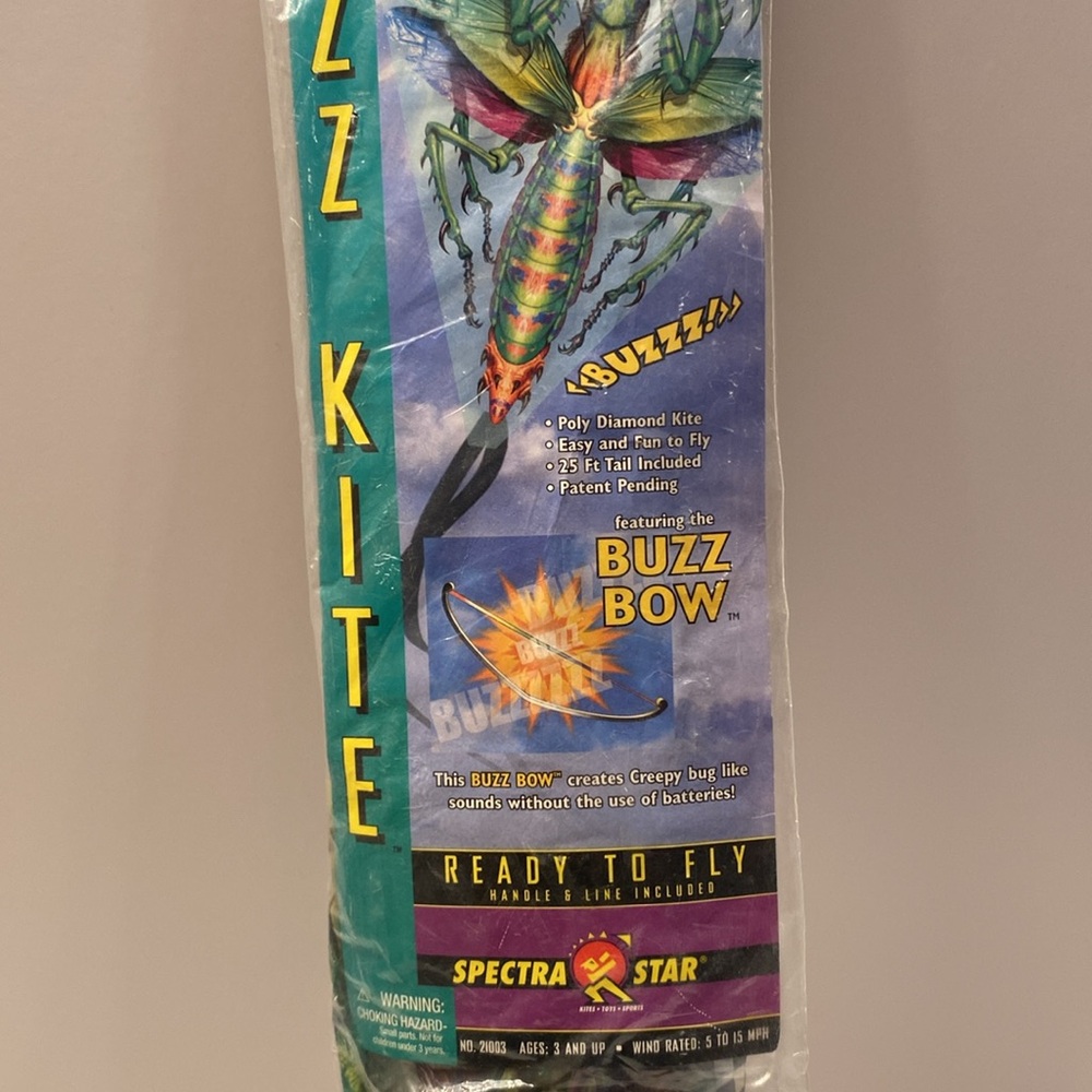 Vintage 1999  NEW! “ Flynin Bugzzz” 31” inch, Praying Mantis, by Spectra Star - Picture 4 of 10